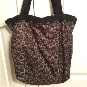 LeSportsac Cheetah print tote